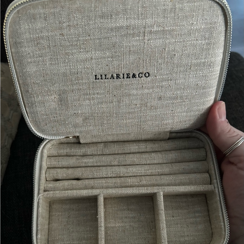 Lilarie & Co Travel Jewelry Organizer